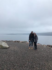 Carmen and I at Loch Ness