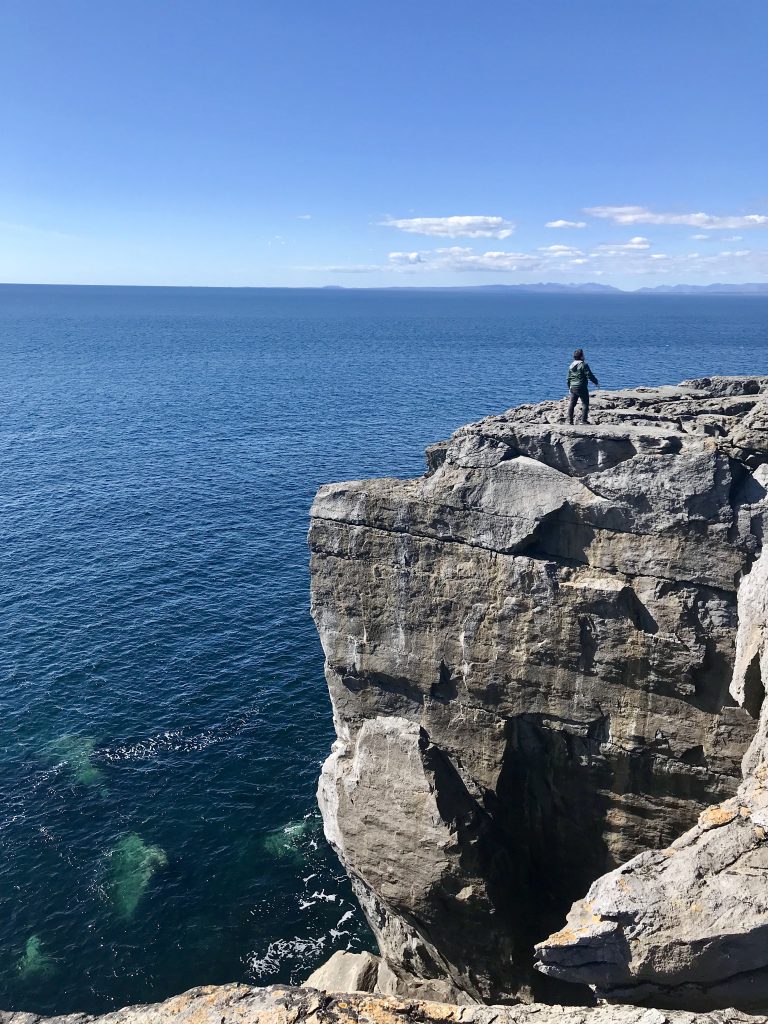 Galway Bay cliffs