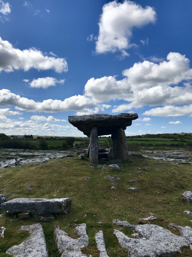 Poulnabrone portal tomb Co. Claire, Ireland