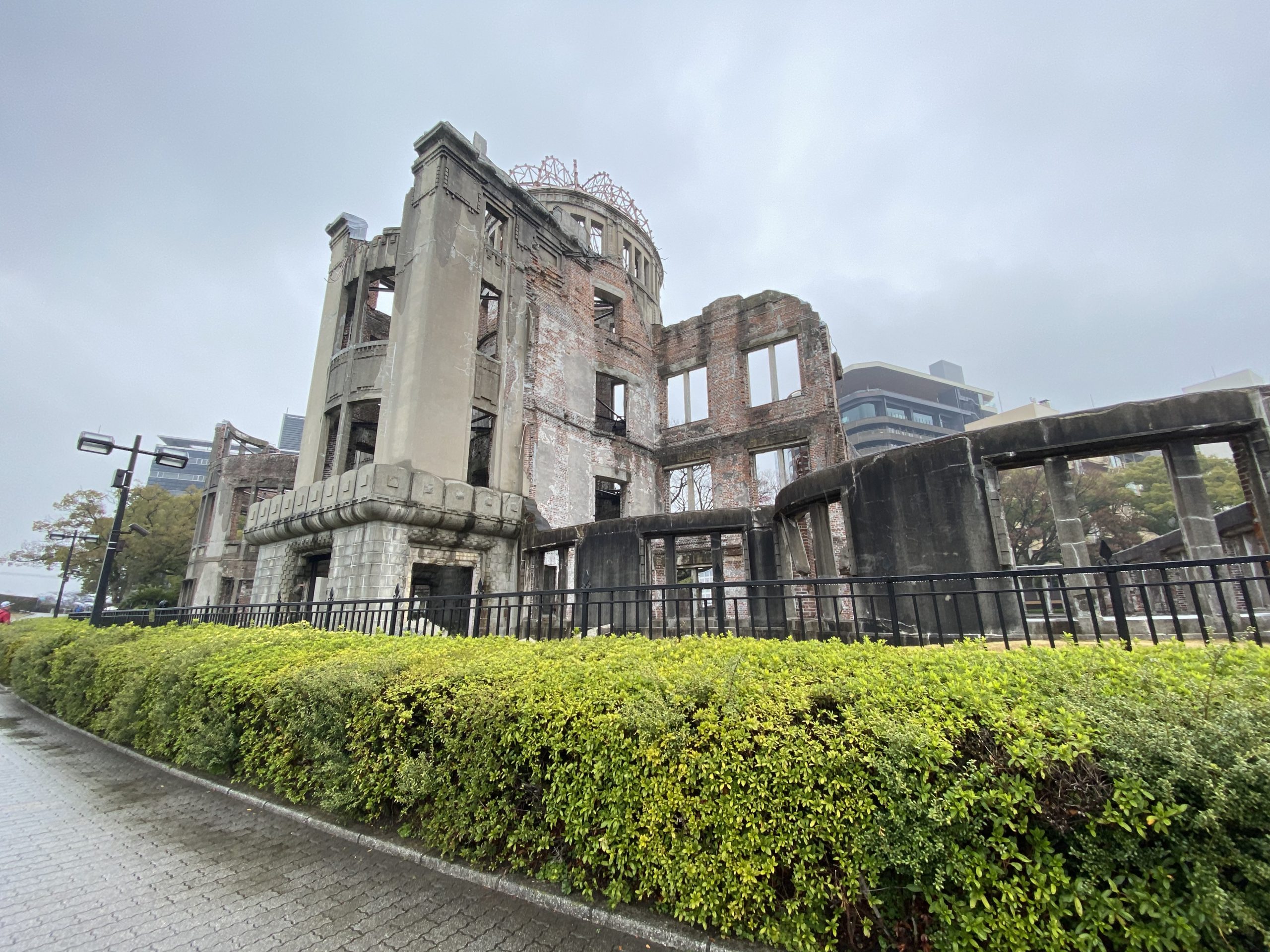 Ruins of the last standing building from pre-atomic bomb Hiroshima
