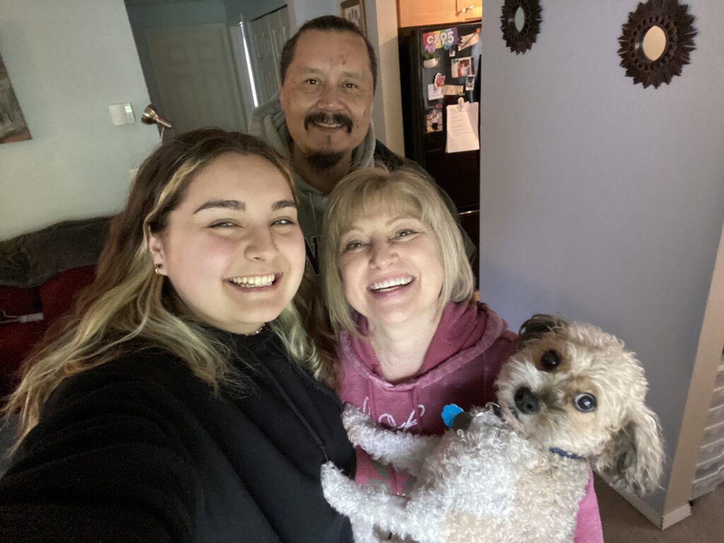 A family selfie 