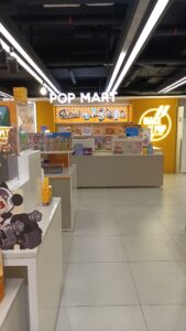 Store which sells collectible figures in mystery boxes.