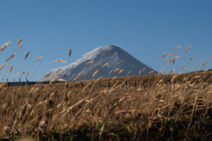 A shot of Cotopaxi in the Ecuadorian highlands.