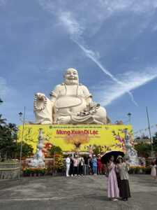 Laughing Budai at Vĩnh Tràng Pagoda
