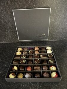 36 chocolate truffles from Oban Chocolate Company