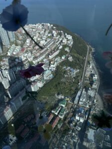 City of Busan is a major port city known for its vibrant maritime industry, beautiful beaches, and cultural attractions, including the Busan International Film Festival and the world's largest department store, Shinsegae Centum City.